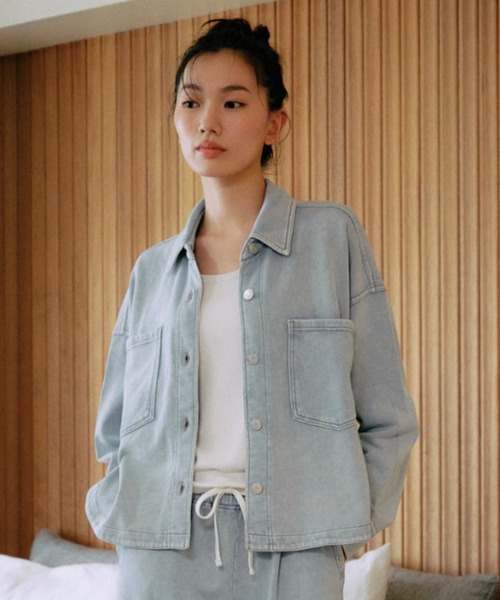 RIKKA FEMME/リッカファム デニムシャツ セットアップ対応 RF25FW19