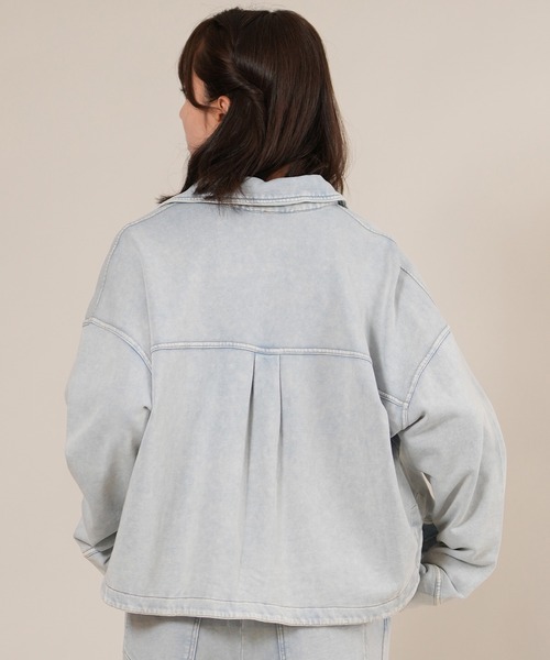 RIKKA FEMME/リッカファム デニムシャツ セットアップ対応 RF25FW19