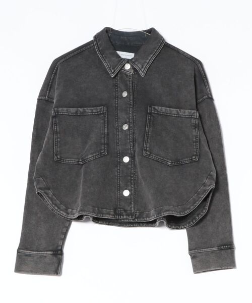 ムラサキスポーツ（ムラサキスポーツ）の「RIKKA FEMME/リッカファム デニムシャツ セットアップ対応 RF25FW19（デニムジャケット・レディース・ライトインディゴブルー/ブラック・S/M/M/L）」の13枚目の写真