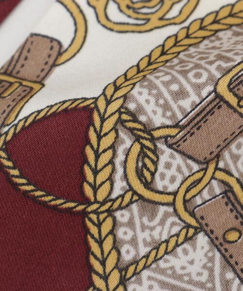 OPAQUE.CLIP（オペークドットクリップ）の「【スカーフリング付き】柄アソートスカーフ（バンダナ/スカーフ・レディース・ブラック/ボルドー/ベージュ/ベージュ系その他4/ピンク系5・00）」の9枚目の写真