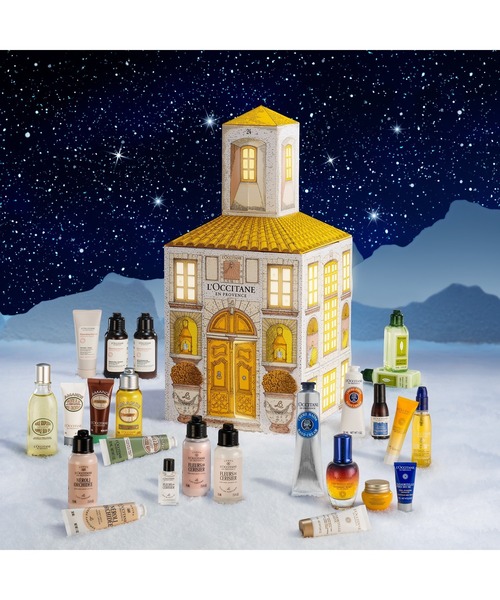 L'OCCITANE(ロクシタン)の「【数量限定】ロクシタン プレミアムアドベントカレンダー2025 クリスマス ホリデー コフレ プレゼント ギフト(ボディケアキット/ギフトセット・レディース・その他・FREE)」の1枚目の写真