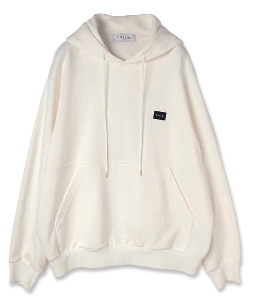 CULLNI(クルニ)の「French Terry Embroidery Patch Hoodie(パーカー・メンズ・ホワイト/ラベンダー/ブルー/ブラック・2/1/0)」の5枚目の写真