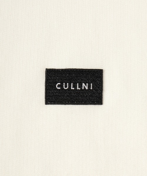 CULLNI(クルニ)の「French Terry Embroidery Patch Hoodie(パーカー・メンズ・ホワイト/ラベンダー/ブルー/ブラック・2/1/0)」の8枚目の写真