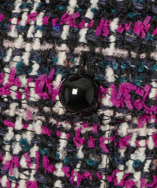 【LOULOU WILLOUGHBY】CLARENSONツイードブルゾン