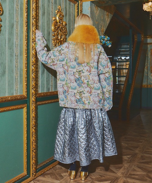 manana suerte（マニャーナスエルテ）の「SPECIAL EDITION CATゴブランジャケット（その他アウター・レディース・ベージュ/ブラック・FREE）」の18枚目の写真