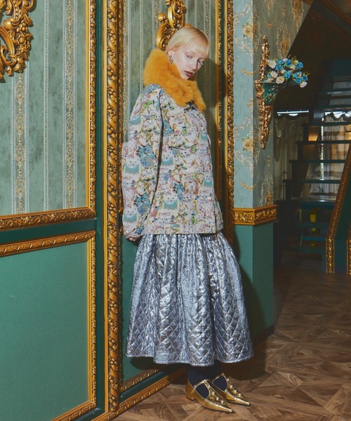 manana suerte（マニャーナスエルテ）の「SPECIAL EDITION CATゴブランジャケット（その他アウター・レディース・ベージュ/ブラック・FREE）」の17枚目の写真