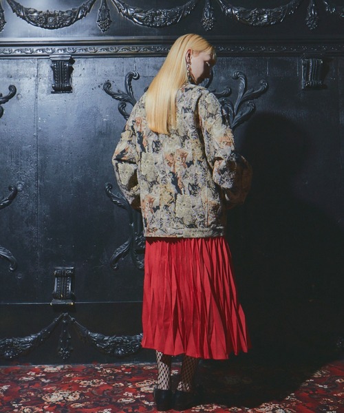 manana suerte（マニャーナスエルテ）の「SPECIAL EDITION CATゴブランジャケット（その他アウター・レディース・ベージュ/ブラック・FREE）」の11枚目の写真