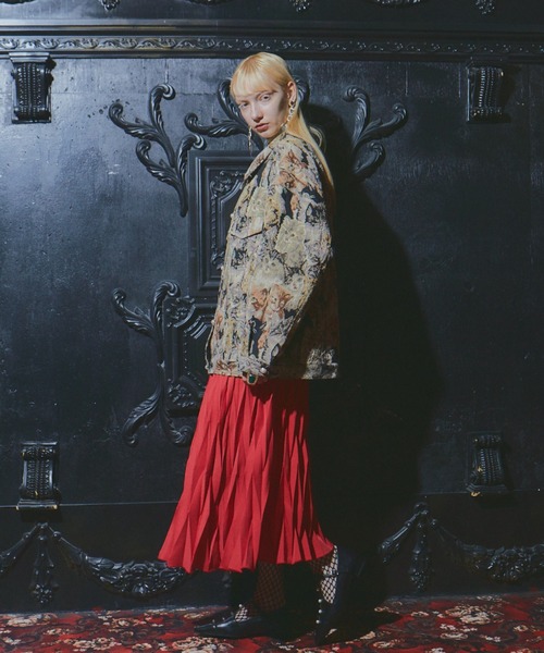 manana suerte（マニャーナスエルテ）の「SPECIAL EDITION CATゴブランジャケット（その他アウター・レディース・ベージュ/ブラック・FREE）」の10枚目の写真