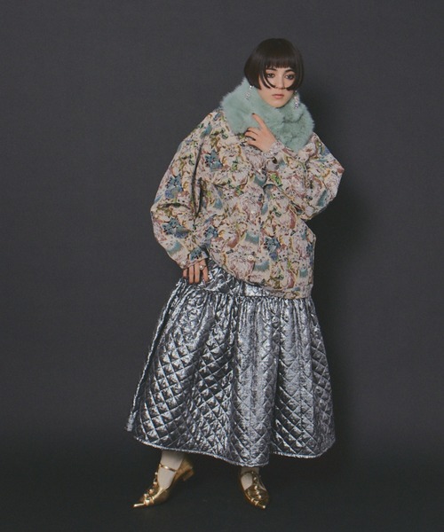 manana suerte（マニャーナスエルテ）の「SPECIAL EDITION CATゴブランジャケット（その他アウター・レディース・ベージュ/ブラック・FREE）」の20枚目の写真