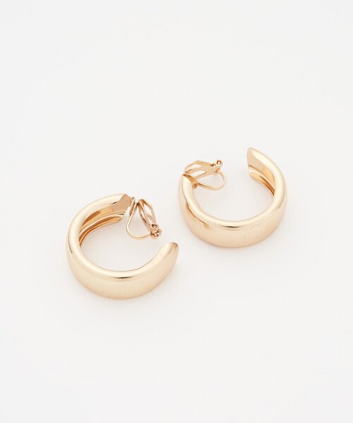 CIAOPANIC（チャオパニック）の「【Lumé/ルメ】メタルフープイヤリング（イヤリング・レディース・ゴールド/シルバー・FREE）」の9枚目の写真