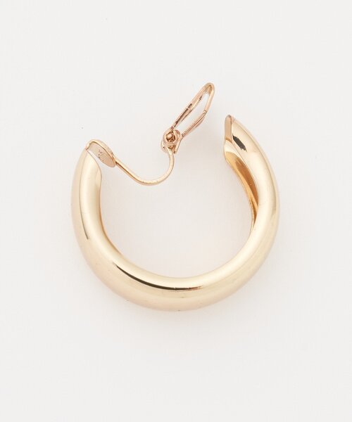 CIAOPANIC（チャオパニック）の「【Lumé/ルメ】メタルフープイヤリング（イヤリング・レディース・ゴールド/シルバー・FREE）」の10枚目の写真