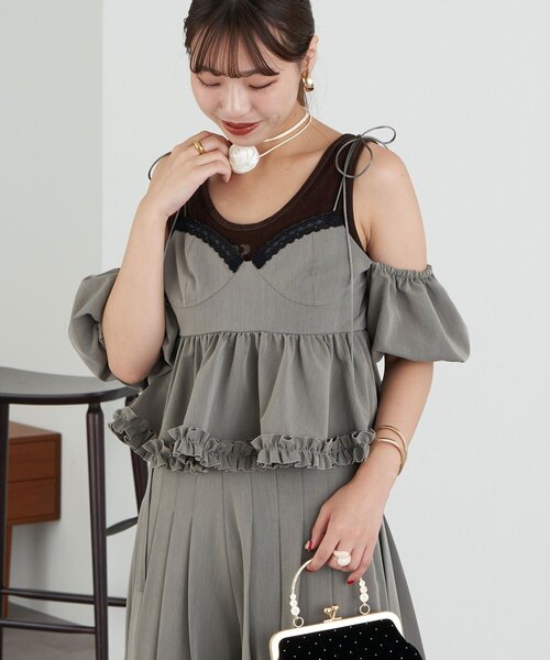 CIAOPANIC（チャオパニック）の「【Lumé/ルメ】メタルフープイヤリング（イヤリング・レディース・ゴールド/シルバー・FREE）」の3枚目の写真