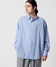 CITEN | ＜CITEN＞ストライプオーバーシャツ(シャツ/ブラウス)