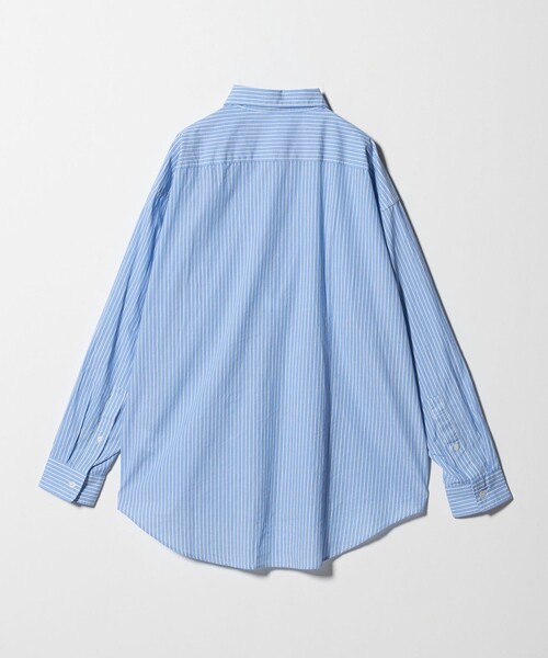 CITEN（シテン）の「＜CITEN＞ストライプオーバーシャツ（シャツ/ブラウス・メンズ・ライム/ライトブルー・L/M/S）」の14枚目の写真