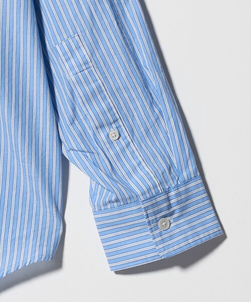 CITEN（シテン）の「＜CITEN＞ストライプオーバーシャツ（シャツ/ブラウス・メンズ・ライム/ライトブルー・L/M/S）」の16枚目の写真