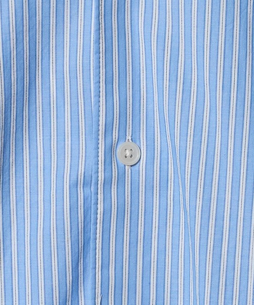 CITEN（シテン）の「＜CITEN＞ストライプオーバーシャツ（シャツ/ブラウス・メンズ・ライム/ライトブルー・L/M/S）」の17枚目の写真