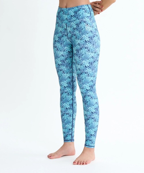 セール】HAVE A GREAT DAY LEG/ロキシー水陸両用速乾UVケア総柄