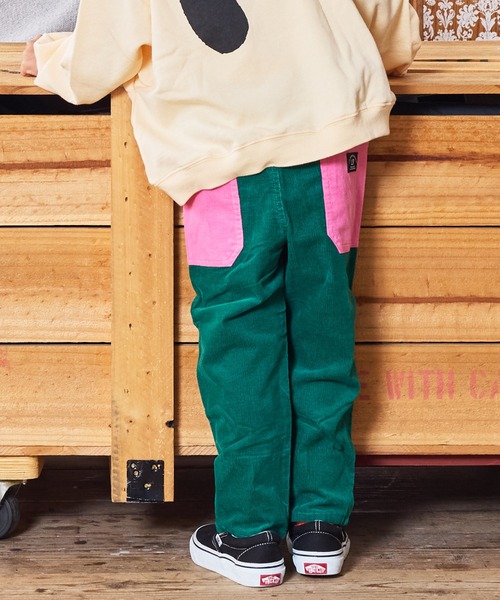 Life Support Products（ライフサポートプロダクツ）の「コールテンタックロングパンツ（その他パンツ・キッズ・ライトブルー/チャコール/グリーン系その他/レッド/ブラウン/イエロー系その他/グレー/パープル/マスタード/ブルー系その他/グリーン系その他2/レッド系その他・100/90/80/95/110/150/140/130/120）」の5枚目の写真