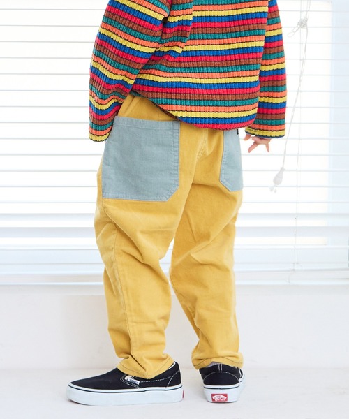 Life Support Products（ライフサポートプロダクツ）の「コールテンタックロングパンツ（その他パンツ・キッズ・ライトブルー/チャコール/グリーン系その他/レッド/ブラウン/イエロー系その他/グレー/パープル/マスタード/ブルー系その他/グリーン系その他2/レッド系その他・100/90/80/95/110/150/140/130/120）」の10枚目の写真