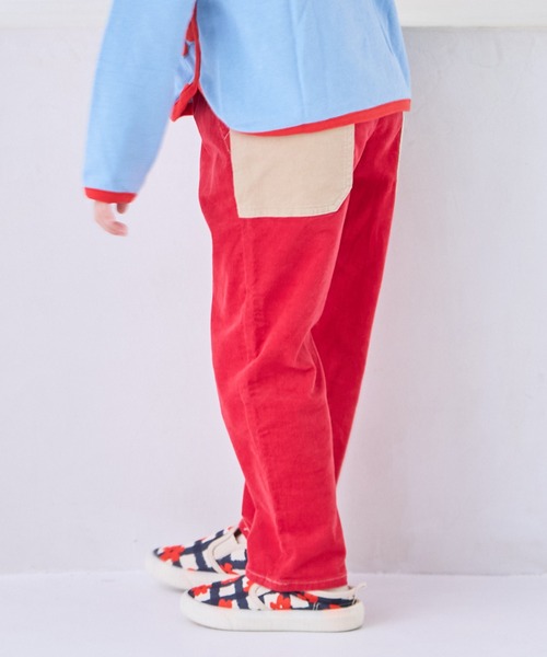 Life Support Products（ライフサポートプロダクツ）の「コールテンタックロングパンツ（その他パンツ・キッズ・ライトブルー/チャコール/グリーン系その他/レッド/ブラウン/イエロー系その他/グレー/パープル/マスタード/ブルー系その他/グリーン系その他2/レッド系その他・100/90/80/95/110/150/140/130/120）」の12枚目の写真