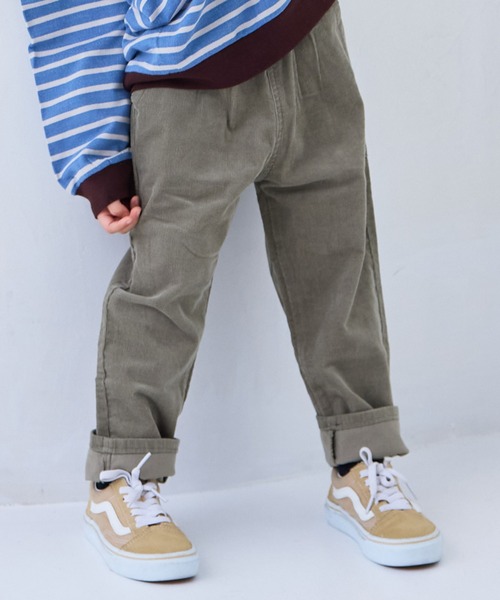 Life Support Products（ライフサポートプロダクツ）の「コールテンタックロングパンツ（その他パンツ・キッズ・ライトブルー/チャコール/グリーン系その他/レッド/ブラウン/イエロー系その他/グレー/パープル/マスタード/ブルー系その他/グリーン系その他2/レッド系その他・100/90/80/95/110/150/140/130/120）」の2枚目の写真