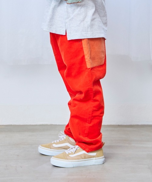 Life Support Products（ライフサポートプロダクツ）の「コールテンタックロングパンツ（その他パンツ・キッズ・ライトブルー/チャコール/グリーン系その他/レッド/ブラウン/イエロー系その他/グレー/パープル/マスタード/ブルー系その他/グリーン系その他2/レッド系その他・100/90/80/95/110/150/140/130/120）」の11枚目の写真