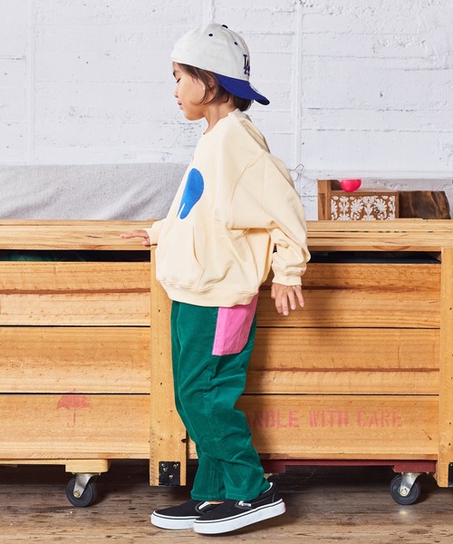 Life Support Products（ライフサポートプロダクツ）の「コールテンタックロングパンツ（その他パンツ・キッズ・ライトブルー/チャコール/グリーン系その他/レッド/ブラウン/イエロー系その他/グレー/パープル/マスタード/ブルー系その他/グリーン系その他2/レッド系その他・100/90/80/95/110/150/140/130/120）」の17枚目の写真