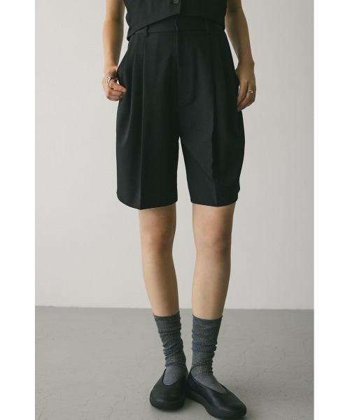 STYLEMIXER(スタイルミキサー)の「3タックハーフパンツ(その他パンツ・レディース・アイボリー/ブラック・SMALL/MEDIUM)」の15枚目の写真