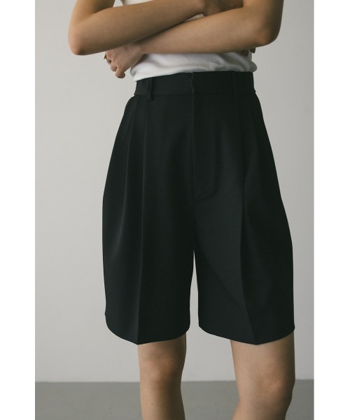 STYLEMIXER(スタイルミキサー)の「3タックハーフパンツ(その他パンツ・レディース・アイボリー/ブラック・SMALL/MEDIUM)」の18枚目の写真