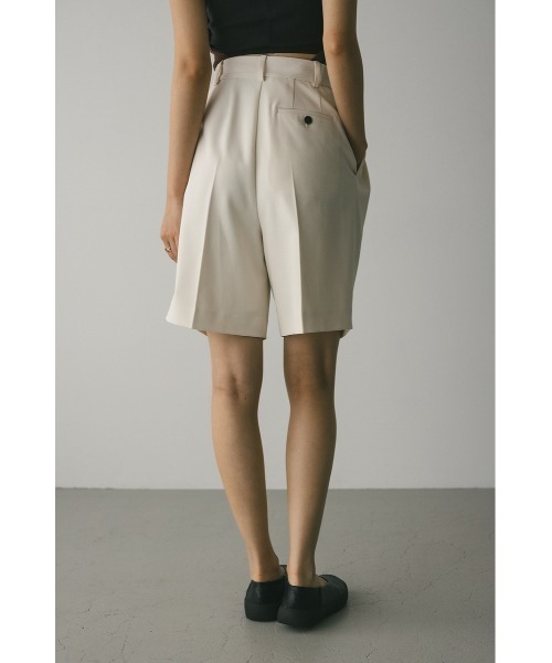 STYLEMIXER(スタイルミキサー)の「3タックハーフパンツ(その他パンツ・レディース・アイボリー/ブラック・SMALL/MEDIUM)」の6枚目の写真