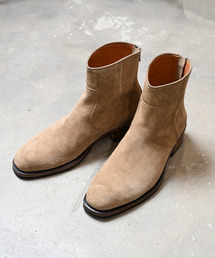 EARLE（アール）の「EARLE アール / Minimal western boots ミニマルバックジップウエスタンブーツ / ER5203（ブーツ）」