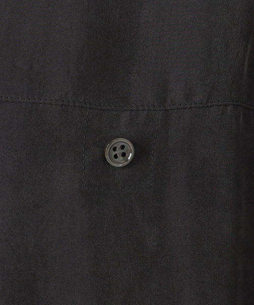 plage（プラージュ）の「R’IAM キュプラシャツワンピース（ワンピース・レディース・キャメル/チャコールグレー・36/38）」の20枚目の写真