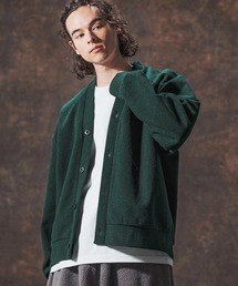 Jih Nunc | mcg3689-ルーズシルエット起毛ニットソーカーディガン(JIH-R1122)(カーディガン/ボレロ)