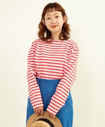 ボーダー ボートネック プルオーバー」に該当するファッション通販