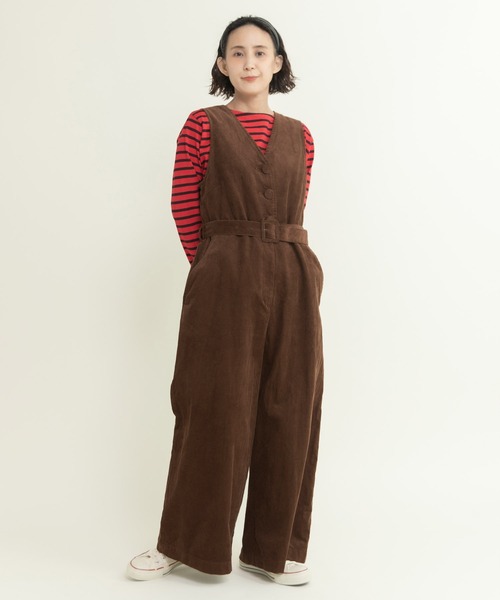 CHILD WOMAN(チャイルドウーマン)の「16/2空紡糸ボーダー 製品染めボートネックプルオーバー(Tシャツ/カットソー・レディース・ピンク系その他/レッド/クリア/ピンク・FREE)」の12枚目の写真