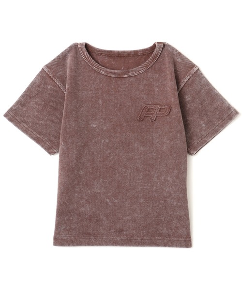 atmos pink(アトモスピンク)の「atmos pink Pigment T-shirt / アトモス ピンク ピグメント ティーシャツ(Tシャツ/カットソー・レディース・チャコール/ブラウン・M/S)」の20枚目の写真