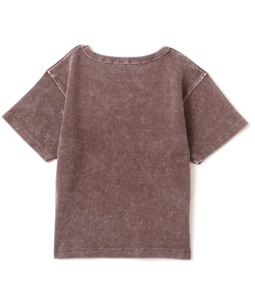 atmos pink(アトモスピンク)の「atmos pink Pigment T-shirt / アトモス ピンク ピグメント ティーシャツ(Tシャツ/カットソー・レディース・チャコール/ブラウン・M/S)」の4枚目の写真