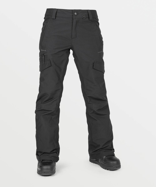 VOLCOM(ボルコム)の「【VOLCOM/ボルコム】 Womens Aston Gore-Tex Pants /ゴアテックススキースノーボードパンツ(その他パンツ・レディース・ブラック/ライトグレー・SMALL)」の4枚目の写真