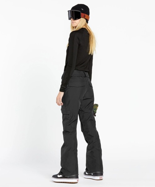 VOLCOM(ボルコム)の「【VOLCOM/ボルコム】 Womens Aston Gore-Tex Pants /ゴアテックススキースノーボードパンツ(その他パンツ・レディース・ブラック/ライトグレー・SMALL)」の5枚目の写真
