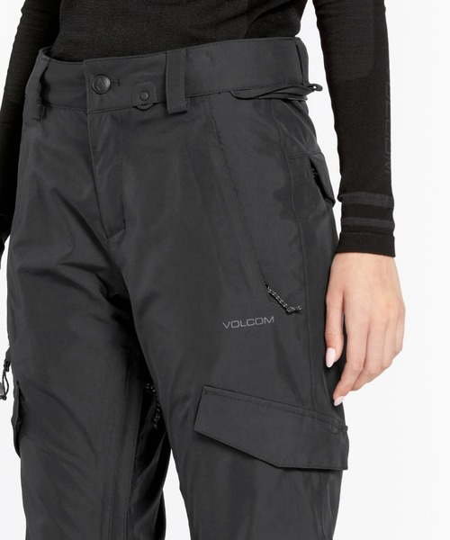 VOLCOM(ボルコム)の「【VOLCOM/ボルコム】 Womens Aston Gore-Tex Pants /ゴアテックススキースノーボードパンツ(その他パンツ・レディース・ブラック/ライトグレー・SMALL)」の6枚目の写真