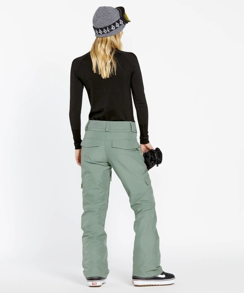 VOLCOM(ボルコム)の「【VOLCOM/ボルコム】 Womens Aston Gore-Tex Pants /ゴアテックススキースノーボードパンツ(その他パンツ・レディース・ブラック/ライトグレー・SMALL)」の10枚目の写真