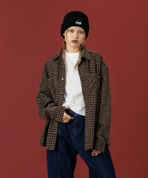 XLARGE(GNXg[W)PLAID L/S SHIRT(Vc/uEX)