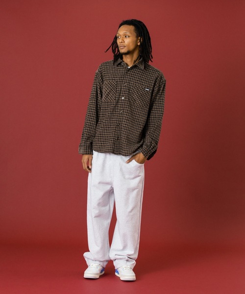 セール】PLAID L/S SHIRT（シャツ/ブラウス）｜XLARGE（エクストラ