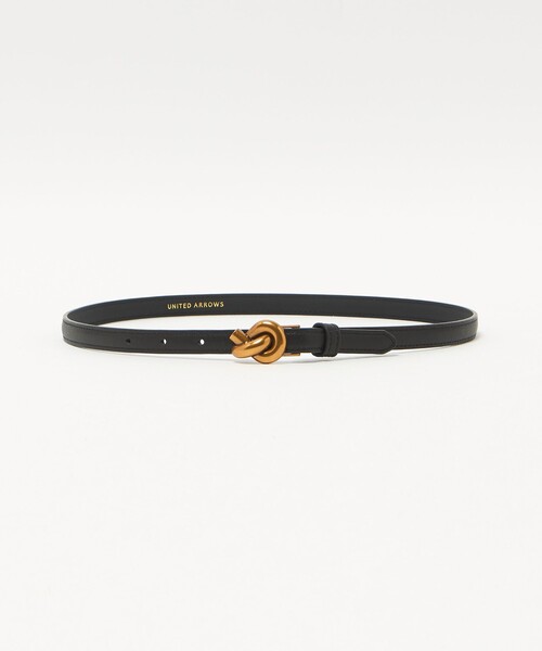 UNITED ARROWS（ユナイテッドアローズ）の「ノット バックル ベルト（ベルト・レディース・ブラック/ワイン/グレー系・FREE）」の10枚目の写真