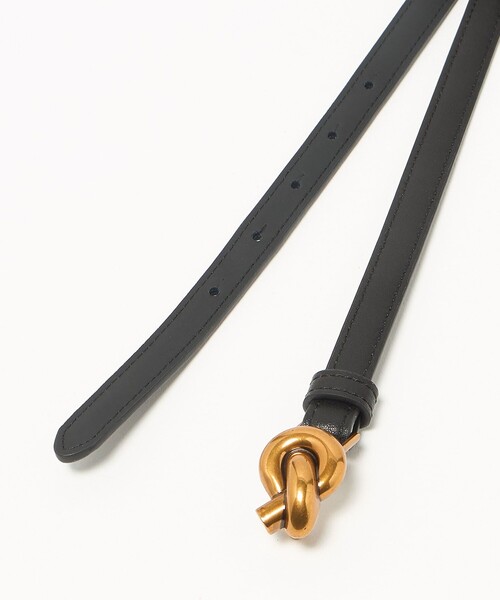 UNITED ARROWS（ユナイテッドアローズ）の「ノット バックル ベルト（ベルト・レディース・ブラック/ワイン/グレー系・FREE）」の12枚目の写真