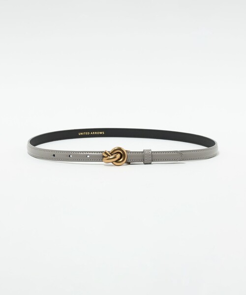UNITED ARROWS（ユナイテッドアローズ）の「ノット バックル ベルト（ベルト・レディース・ブラック/ワイン/グレー系・FREE）」の16枚目の写真