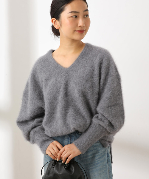 追加》FOX CASHMERE Vネックプルオーバー（ニット/セーター）｜journal