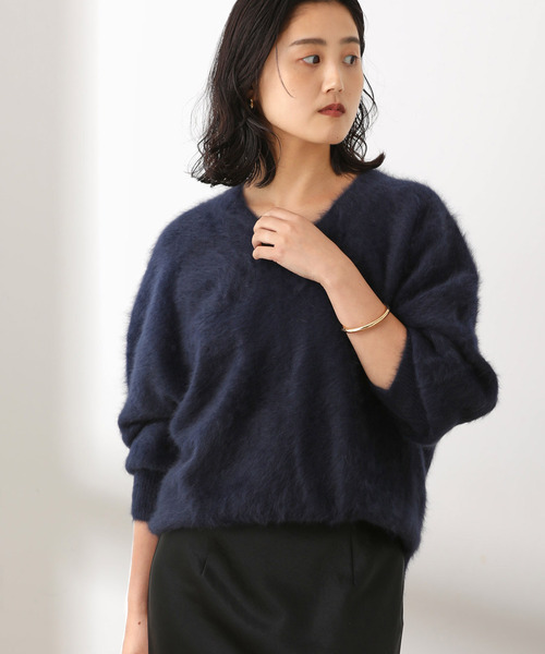 追加》FOX CASHMERE Vネックプルオーバー（ニット/セーター）｜journal