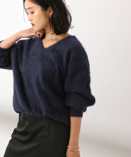 追加》FOX CASHMERE Vネックプルオーバー（ニット/セーター）｜journal