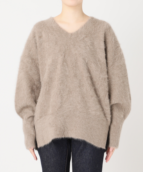 追加》FOX CASHMERE Vネックプルオーバー（ニット/セーター）｜journal